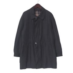 ZILLI ジリー NATTIER ステンカラーコート サイズ54 ロング コート タック 裏地:ペイズリー 総シルク フランス製 ブランド古着【中古】20250509/RA4637のサムネイル