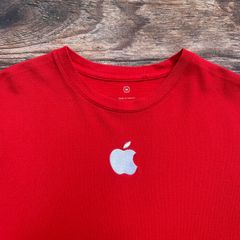 00's  Apple  企業Tシャツ　アドバタイジング　半袖Tシャツ　鹿子素材　Mサイズ