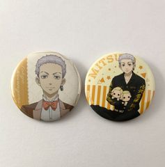 【まとめ売り】 東京リベンジャーズ 三ツ谷隆 缶バッジ デジタルくじ ぎゅぎゅっとぬいぐるみ 2点セット