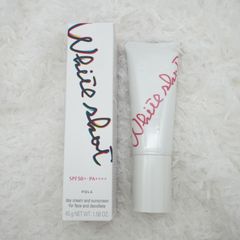 【2025年新発売 新品未使用】POLA / ポーラ　ホワイトショット セラムUV / SPF50+ / PA++++ / 45g ポーラ　日焼け止め　ネコポス