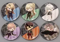 【中古】バッジ・ピンズ [単品] 集合 描きおろしちびキャラ缶バッジ6個セット 「Switchソフト 終遠のヴィルシュ -EpiC：lycoris- アニメイト限定セット」 同梱特典