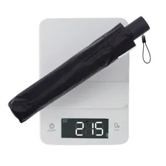 マジカルテック 超軽量 215g ワンタッチ自動開閉 折りたたみ傘 雨傘 大きい 直径102cm メンズ レディース 軽量 親骨58cm 10256-A ブラック [ブラック]