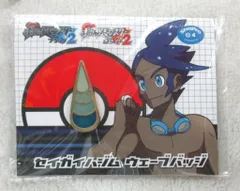ムービック バッジコレクション H ポケットモンスターブラック2/ポケットモンスターホワイト2 セイガイハジム ウェーブバッジ