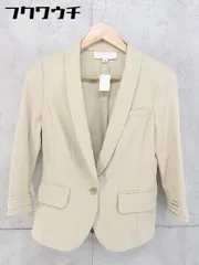 ◇ JILLSTUART ジルスチュアート テーラード ジャケット サイズS ベージュ レディース 【中古】 【1104300001237】