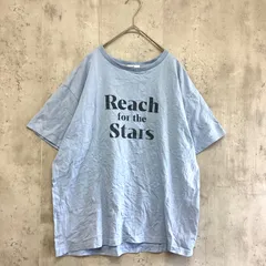 earth music&ecology アースミュージックアンドエコロジー　半袖Tシャツ　水色　レディース　Fサイズ