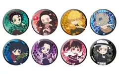 【中古】バッジ・ピンズ 全8種セット 「鬼滅の刃 布缶バッジコレクション 第一弾」