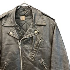 60s ビンテージ BECK 999 ワンスター ダブル ライダース レザージャケット ブラック 40 60年代 USA製 ヴィンテージ ベック vintage