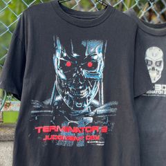 90s terminator 2 ターミネーター2 Tシャツ 半袖 ムービー アーノルドシュワルツェネガー T-800 古着 古着屋 埼玉 ストリート オンライン 通販 アメカジ ビンテージ 2401831