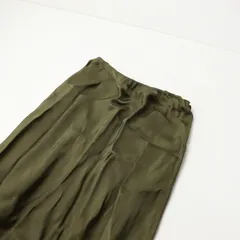 2022SS Deuxieme Classe ドゥーズィエムクラス SHAINA MOTE シャイナモート FLARE SKIRT フレアスカート XS/カーキ【2400013337953】