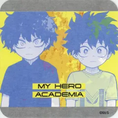 【中古】コースター 緑谷出久＆志村転弧 「堀越耕平『僕のヒーローアカデミア』原画展 アートコースター(R)」