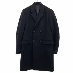theory セオリー BARKLEY ウールダブルチェスターコート 02-1409015 ブラック 38