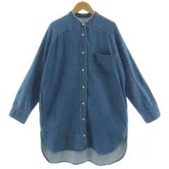 ブランバスク blanc basque 8oz デニム パールボタンチュニック