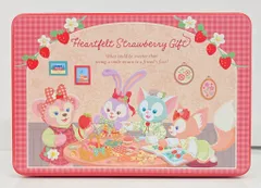 東京ディズニーシー お菓子缶(パウンドケーキ ストロベリー) Duffy and Friends Heartfelt Strawberry Gift 2024 ※缶のみ