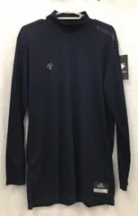 新品未使用　アンダーシャツ　デサントハイネック長袖リラックスFITシャツ DNVY