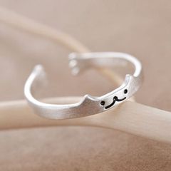 【リング】送料無料 S925 シルバー 925  猫リング 猫アクセサリー  金属アレルギー対応  非アレルギー  オシャレ 猫柄 可愛い 女子  キャット 猫雑貨 八千代 猫グッズ 千葉 cats