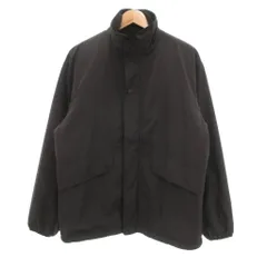 ユニクロ UNIQLO U リバーシブルスタンドジャケット 裏フリース オーバーサイズ L 黒 ブラック 311-462770 /UO