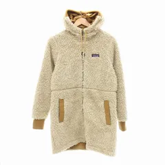 パタゴニア Patagonia 25115FA19 ダスティ メサ パーカ フリースジャケット ボア ロゴ フード S ベージュ /JSのサムネイル