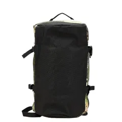 ザ ノースフェイス ダッフルバッグ 迷彩 カモフラージュ リュック バックパック カーキグリーン ブラック PVC ナイロン レディース THE NORTH FACE【1-0217208】