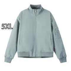 [5XL]メンズ ファッション 服 用 オシャレ シンプル 大人 かっこいい 大きいサイズ ストリート 紳士服 アメリカン パイロット ジャケット ゆったり カジュアル