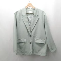 ◇ ⊇ LOWRYS FARM ローリーズファーム 長袖 ジャケット サイズF グリーン系 レディース E  【1506190005812】