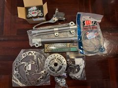 ホンダ　スーパーカブフロントディスク化　ＫＩＴ　A－１