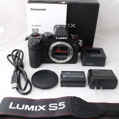 ☆美品・ショット数11796☆ Panasonic LUMIX S5 ボディ DC-S5-K パナソニック ルミックス フルサイズ Lマウント #3829