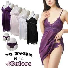 バスト切り替えベビードール＆Tバック M L ベビードール スリップ セクシー ランジェリー キャミソール ワンピース ネグリジェ 下着 パジャマ ルームウェア ナイトウェア インナー キャミワンピ セクシーインナー 勝負下着 セクシーランジェリー