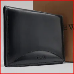 超値下げ‼️LOEWE ブラック レザー 名刺入れ LOEWE ロエベ 名刺入れ（カードケース） ESSENTIAL BUSINESS
