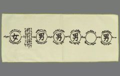 [중고]타월·수건 술식(남/여) 롱 타월 아소트 [이치반쿠지 ONLINE NARUTO-나루토- 질풍전 전설의 삼인] E상