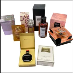 19990 香水 箱入り 5点 LANCOME ランコム JEANPATOU ジャンパト mila schon ミラショーン RIAVA リアバ / ビューティーキス  5点まとめ売り