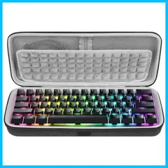 【在庫セール】キーコンピュータメカニカルキーボード用ハードシェルトラベルキャリングバッグ、ロジクール Logicool G PRO コンパクトキーボードケース、61 X 60、レイザー Razer 60% Huntsman Mini 60%、RK Royal