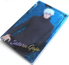 【中古】アクリルスタンド・アクリルパネル 五条悟 グリッターアクリルブロック Ver.6 「呪術廻戦」