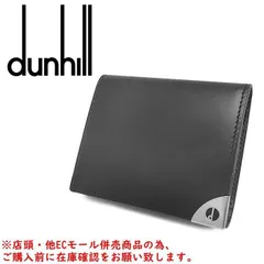 ※併売商品※◆未使用保管品◆dunhill【ダンヒル】ボックス型コインケース レザー ブラック 小銭入れ コンパクト メンズ　M1422