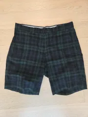 ポロ Ralph Lauren(ラルフローレン) シアサッカー ブラックウォッチ ショートパンツ 32