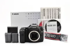 ★ショット数6556枚 キヤノン Canon EOS 50D ボディ 元箱付属 デジタル一眼レフ★ Y1058#A2446