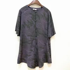 詩仙堂　チュニック　BY HITOSHI snc シセンドウ 詩仙堂 BY HITOSHI チュニック 水色 マルチ