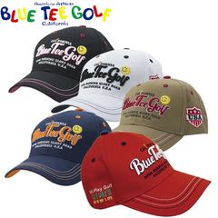 【カラー選択可】BLUE TEE GOLF ブルーティーゴルフ コットンキャップ スマイル BTG-CP001 帽子 メンズ レディース レディス ユニセックス CP-001 新品【BLUE TEE GOLF正規販売店】