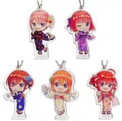 【中古】雑貨 全5種セット アクリルチャーム 「一番くじONLINE 五等分の花嫁∬ ～『ねぇ、一緒にお祭りに行かない?』～」 L賞