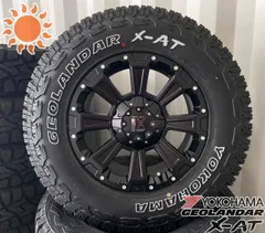 235/70r16 ジオランダー 8j オフセット0 PCD114.3 深リム
