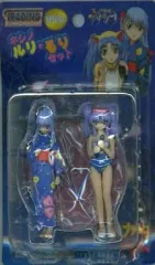 【中古】フィギュア ホシノ・ルリ(浴衣：青 水着：青) 「機動戦艦ナデシコ」 ホシノルリ・るりセットのサムネイル