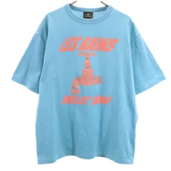 PS Paul Smith ピーエスポールスミス 半袖 Tシャツ M 水色系 メンズ 古着