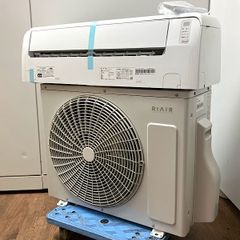 【アウトレット・引取限定】YAMADA/ヤマダオリジナル ルームエアコン 6畳 2.2kW リエラ 単相100V YHA-S22P-W 2024年 ●101750