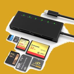 【特価セール】1 SD/Micro in SD/CF/XD/MS/MMCカードリーダー CFカードリーダー マルチカードリーダー7 7スロット拡張 C USB3.0 高速転送5枚カード同時に読み書き USB Windows/MacOS対応メモリーカードリーダー