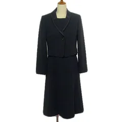 MICHIKO LONDON KOSHINO ミチコロンドンコシノ 東京ソワール スーツ フォーマル 7 黒 ブラック