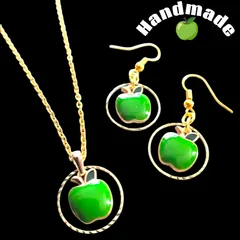 イヤリング可能♡Mrs.GREEN APPLE好きな方♡向け  アクセサリー　2点セット　小物ケース付き　#27