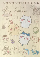 【中古】抱き枕カバー・シーツ・ブランケット 集合(アイボリー) 掛けふとんカバー 「ちいかわ なんか小さくてかわいいやつ×しまむら」