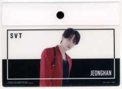 [중고] 가방 정한 플랫 파우치 [이치 반 쿠지 SEVENTEEN From PLEDIS ENTERTAINMENT] 플랫 파우치 상