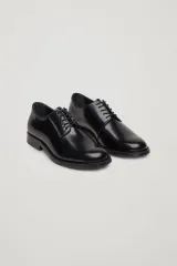 COS フラットシューズ LEATHER BALLET FLATS レザーバレエフラットシューズ｜COS コス
