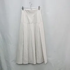 ◇ Θ PROPORTION BODY DRESSING ロング フレア スカート サイズPXS ホワイト レディース E  【1502180023712】