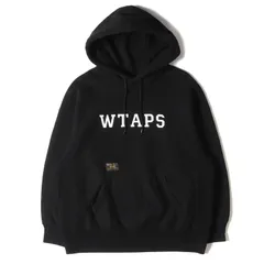 wtaps  2017aw Design hooded ブラック パーカーダメージ汚れなどないです